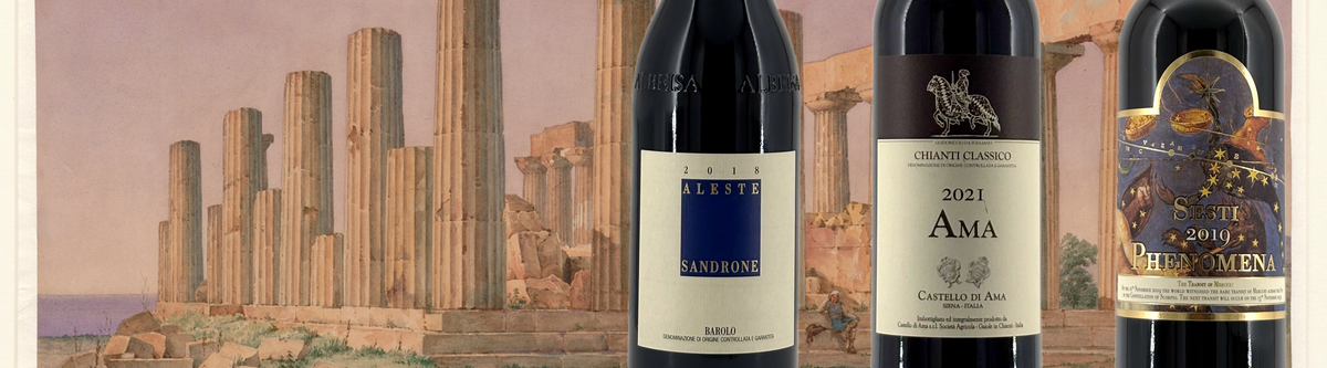 Sélection vins italiens